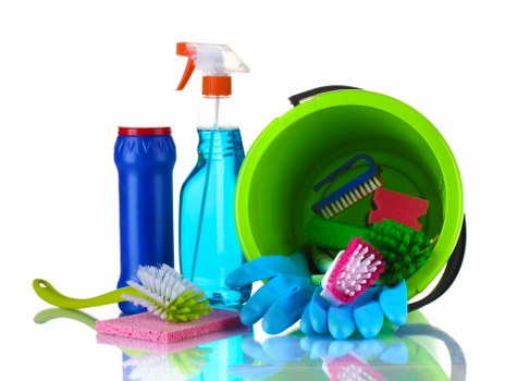 Commercial cleaning team servicing a Tufnellpark office reception area