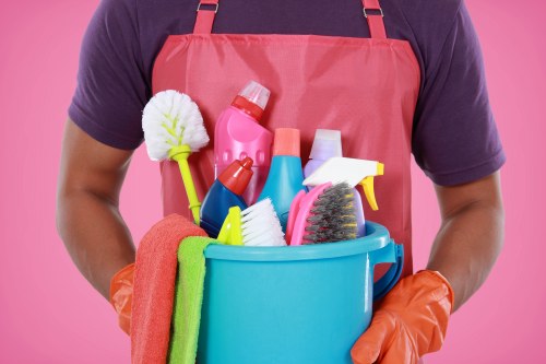 Specialist floor cleaning equipment used on hard surfaces in Tufnellpark